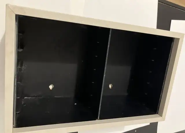Vintage Media Storage Organizer – Wall Mount Box with Slots in Storage & Organization in Ottawa - Image 3