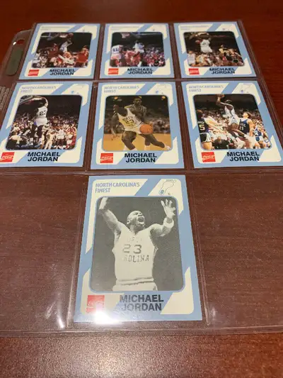 MICHAEL JORDAN 1989 COLLEGIATE COLLECTION NORTH CAROLINA'S RARE, View more