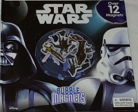 Star Wars with Bubble Magnets Hard Cover Book