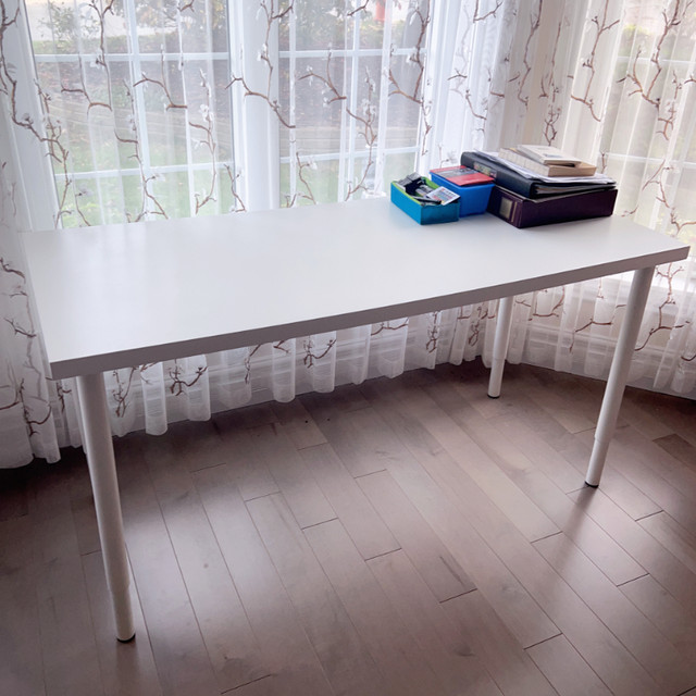 IKEA desk, table, flexible height, white in Desks in City of Halifax