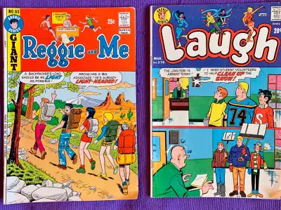 Archie and Reggie comics - Archie Laugh #276 + Reggie and Me #65, View more