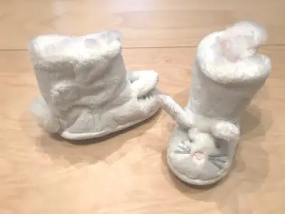 Baby Boots & Blanket - The Little White Company London, View more
