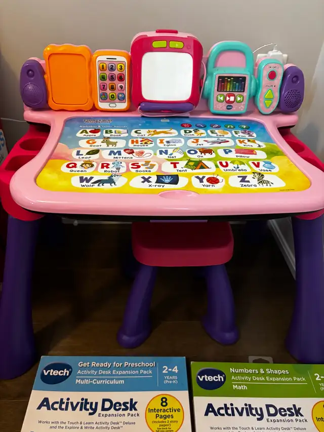 VTech Explore & Write Activity Desk AGES  2-4 in Clothing - 2T in Mississauga / Peel Region - Image 6