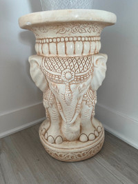 Table/colonne/pied d'estale éléphant en céramique de qualité