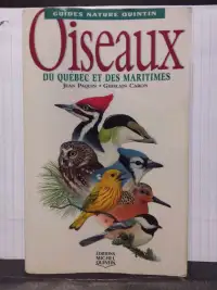 OISEAUX DU QUÉBEC ET DES MARITIMES   ED.1998
