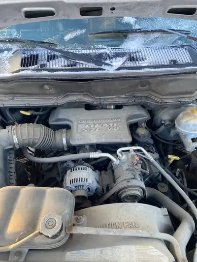 came in a 2003 dodge 2500 engine is in good working condition. we do provide a 30 day warranty. 1500...
