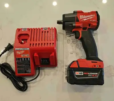Brand new Milwaukee M18 Fuel 1/2" Mid torque impact wrench kit, View more