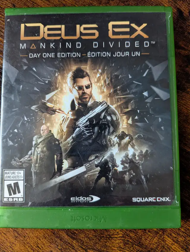 Deus Ex Human Divided pour XBox One in XBOX One in Granby - Image 2