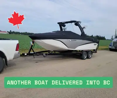 We haul boats everywhere in Canada! Need your boat hauled from Vernon, we will do it! Safe and relia...