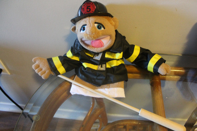 Melissa And Doug puppets cop,chef,and fireman  also have SML jos in Toys & Games in Dartmouth - Image 3