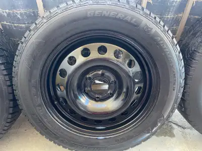 I am selling a set of four 2 General Altimax Arctic winter tires and 2 BFGoogrich winter tires perfe...