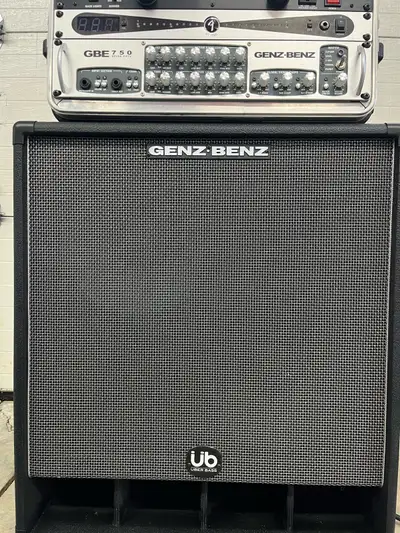 Genz Benz GB212T-UB Uber 2x12” 600 w Lightweight Bass cabinet with tweeter and level control. This i...