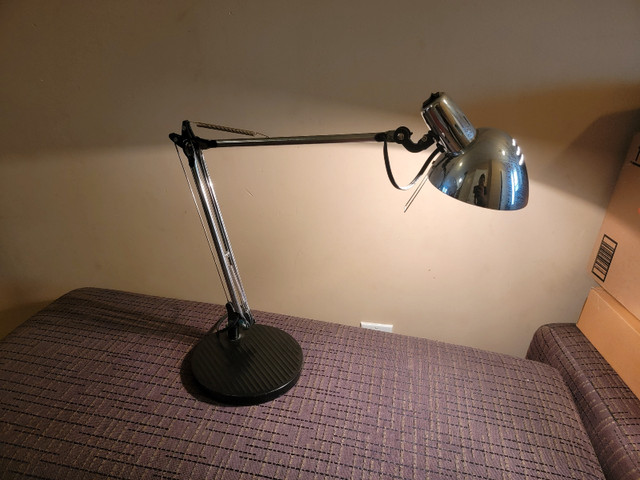 Adjustable Desk Reading Lamp with Metal Shade Base in Indoor Lighting & Fans in Kitchener / Waterloo