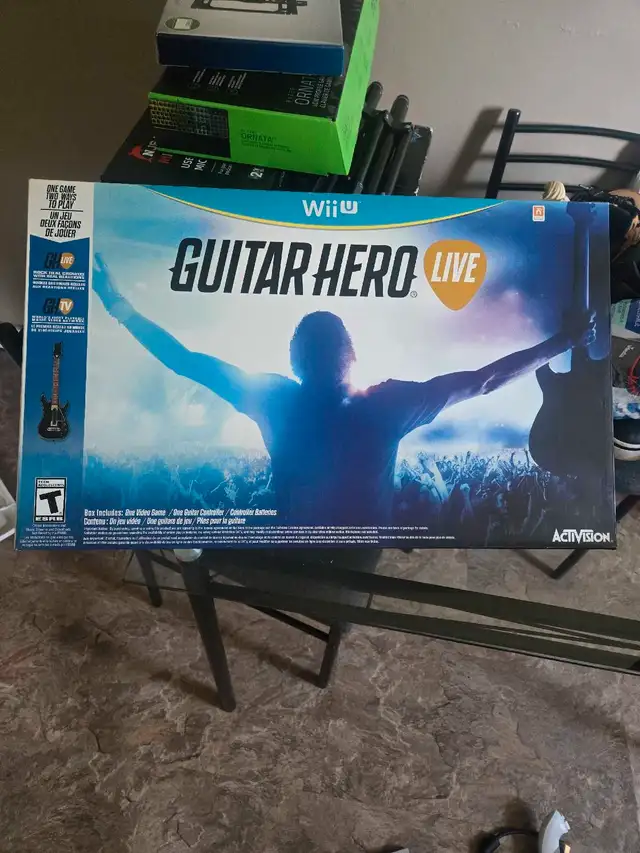 wiiU 11x games Hookups + guitar hero 63760519117825122