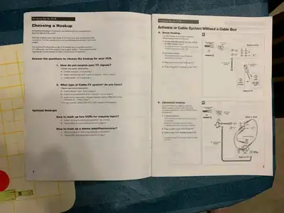 RCA VCR Owners Manual Please contact me if interested.