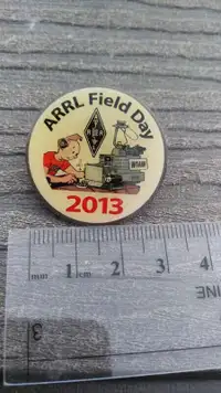 Pins ARRL field day 2013