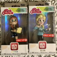 Elsa and Anna Rock Candy Figures [sell together]
