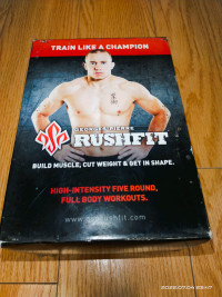 Rushfit George St Pierre & Pilates dvds 