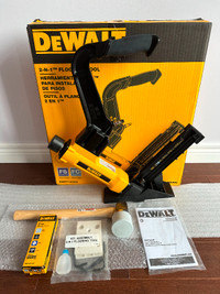 DEWALT 2-in-1 Hardwood Flooring Nailer Kit with Cleats