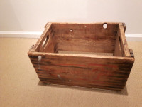 Vintage 7up Wooden Crate "fresh up with 7up",Seven Up Vancouver