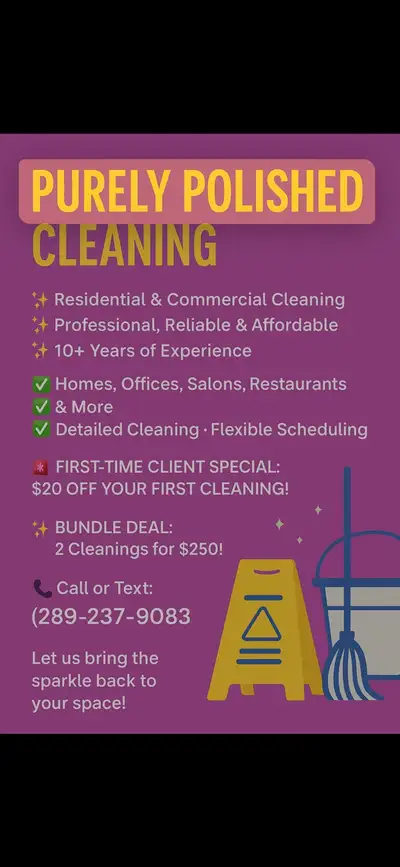 CLEANING SERVICES , View more