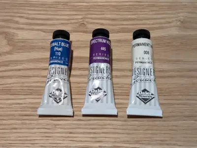 LOT: Daler-Rowney Designers Gouache Paints, View more