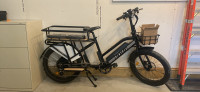New e-cargo-bike (recommended for people 5'6"+)