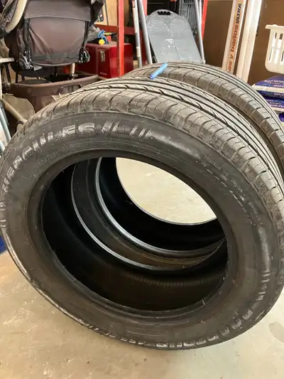 2 tires all season Hercules more than 1/2 tread, cash $50 for both tires firm. First come, first ser...
