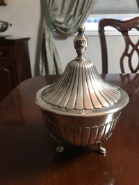 Silver plated bowl 