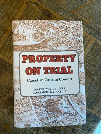 Property on trial by the osgoode society , View more