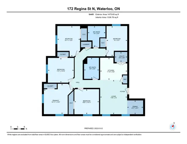 172 Regina St. N. Apt. #5 Room#2 - SUBLET $875 includes parking in Room Rentals & Roommates in Kitchener / Waterloo - Image 11