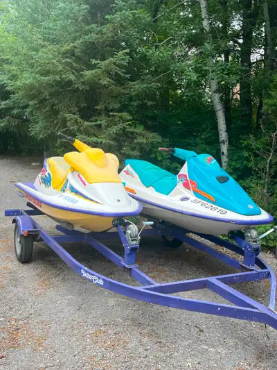 Seadoo XP in good condition with new battery, Seadoo GTS has electrical issues, was running good las...
