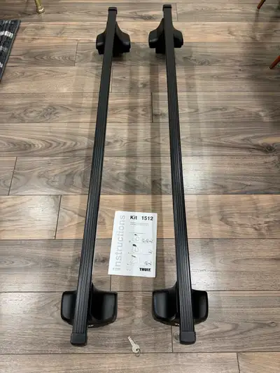 Toyota Matrix Pontiac Vibe fit kit 1512 (141512) Thule barres de toit roof bars rack NATIONWIDE SHIP...