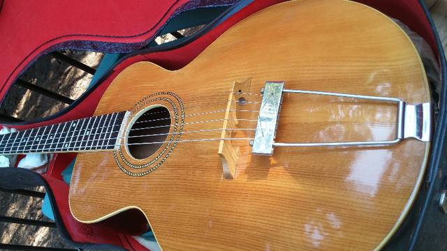 GIBSON L-1 Archtop 1913  UNBELIEVABLE ORIGINAL FINSH in Guitars in Chatham-Kent - Image 2