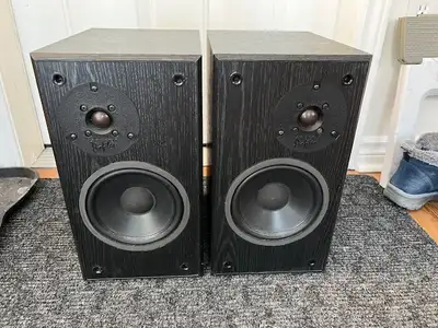 ONKYO 434 Receiver, PHONO, Acoustic Profiles PSL 6.1A Speakers, View more