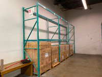Top quality used warehouse pallet racking.