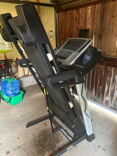 Fold away treadmill.