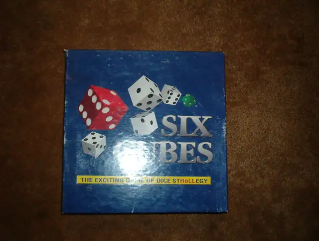 Six Cubes Dice Strolleby Strategy Family Board Game Complete | Toys ...