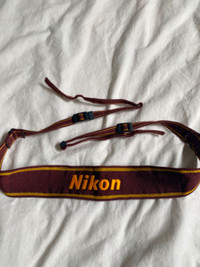 Nikon camera strap
