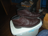 Mens  New  Brown  Leather  Shoes  Size   11