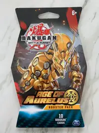 *NEW* Bakugan Battle Planet - Age of Aurelus booster pack (10)