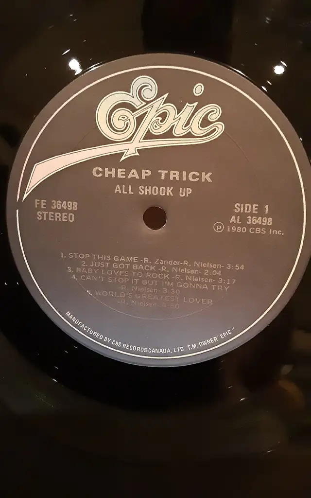 CHEAP TRICK  - RECORD COLLECTION  - VINYL LP'S  in CDs, DVDs & Blu-ray in Oakville / Halton Region - Image 7