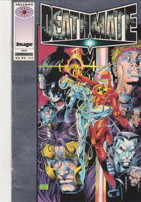 Image/Valiant Comics - Deathmate - Prologue silver foil enhanced