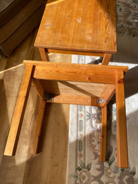 Solid Pine end tables