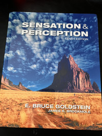 Sensation and Perception 10th Edition for Sale