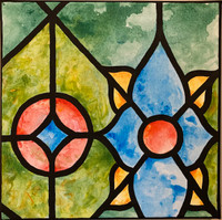 Original Painting - Stained Glass