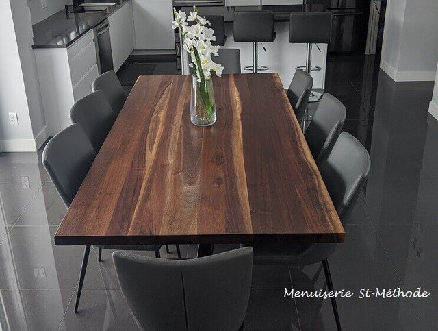 table en bois et dessus de table à vendre selon vos dimensions dans Autre  à Ville de Montréal - Image 4