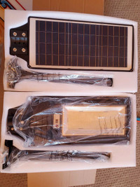 Solar powered lights set of 2