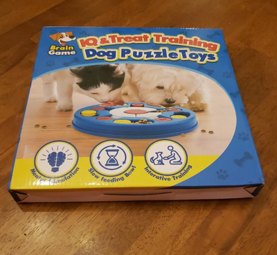 Dog Puzzle Toys, IQ & Treat Training w FREE BONUS, View more