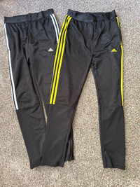 Boys adidas soccer pants x2 (sz 13-14youth)